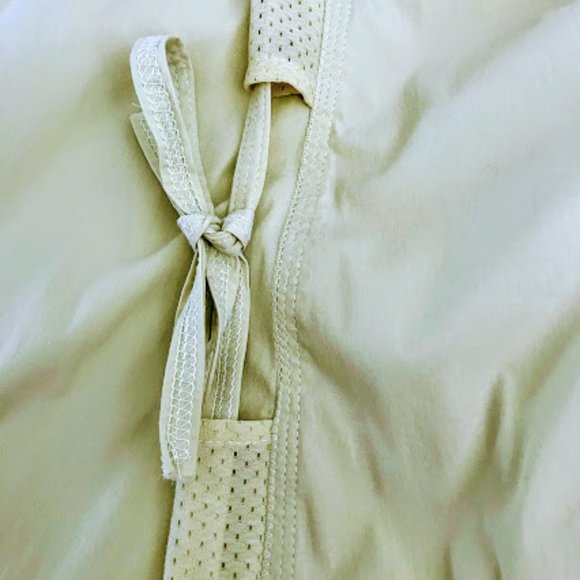 Mint Polyamide Dress, Parachute style, Size 6, French Made - Picture 5 of 5